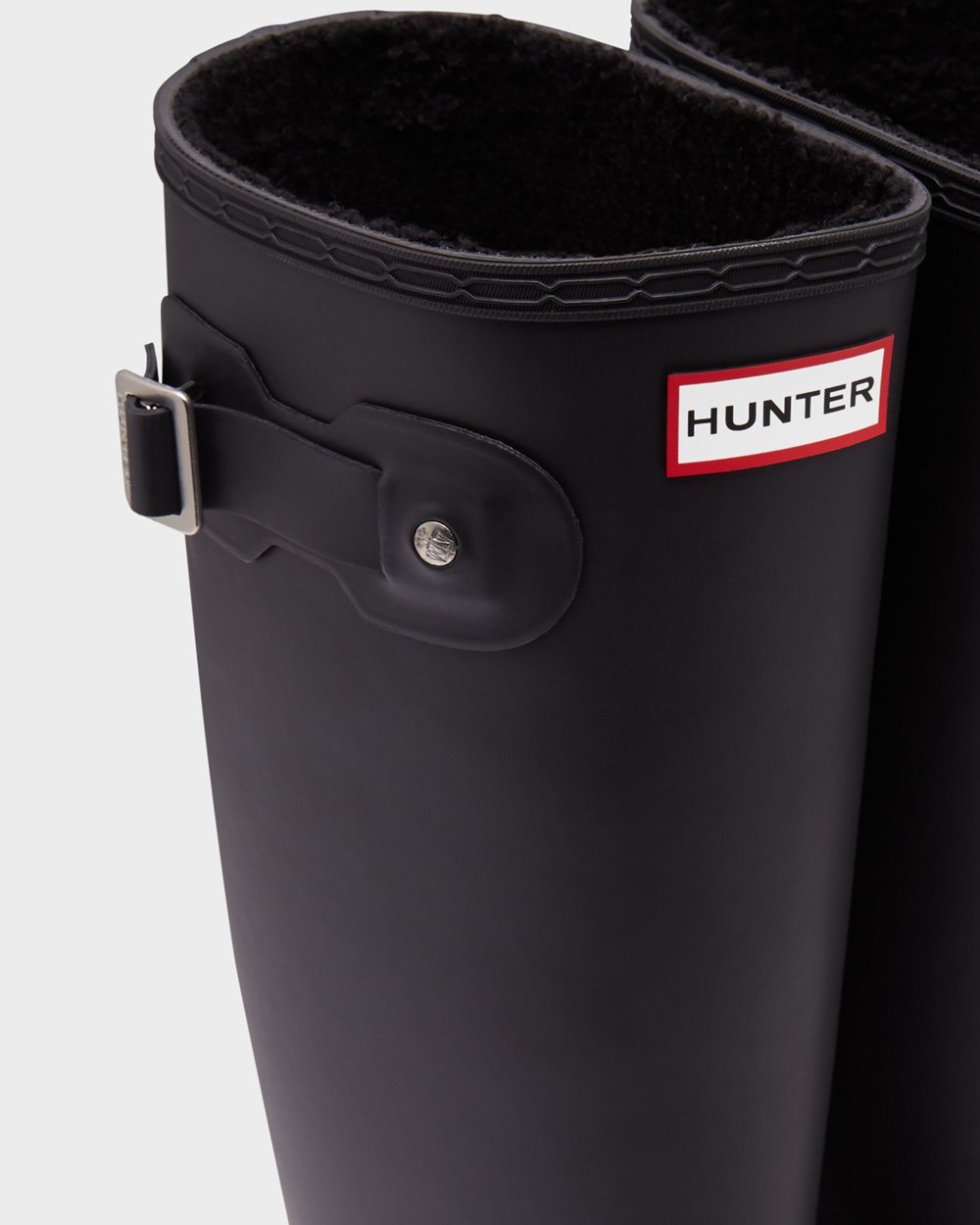 Women Hunter Original Insulated | Tall Rain Boots Black | NZ-30769-GHWC